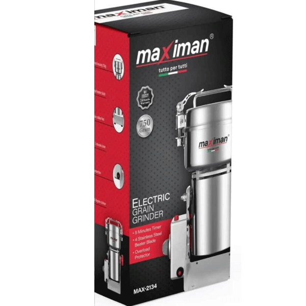 آسیاب صنعتی ماکسیمان 750 گرمی مدلMAX-2134
