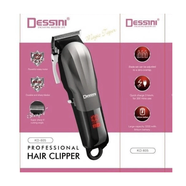 ماشین اصلاح و ریش تراش دسینی مدل KD-605