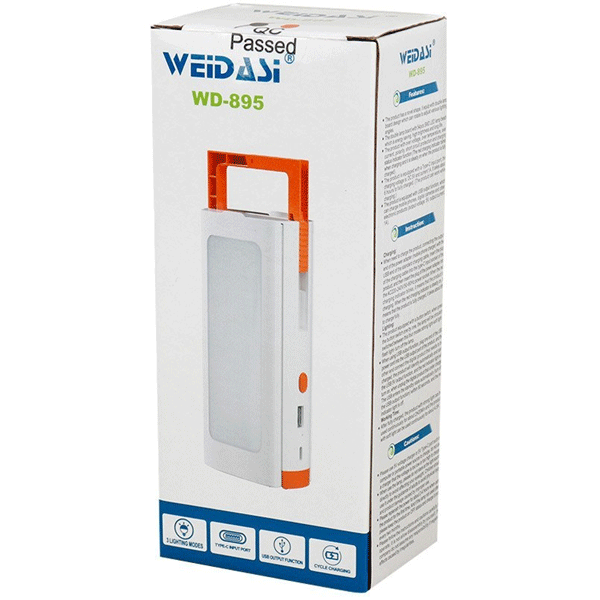 چراغ اضطراری شارژی ویداسی Weidasi WD-895